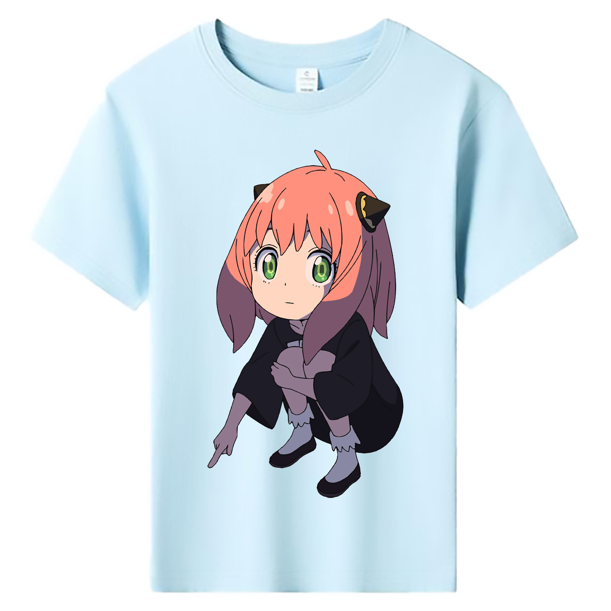 （画像用） SPY×FAMILY间谍家家酒 綿100％キッズTシャツ（フロントプリント）
